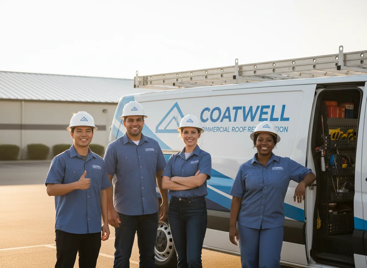 Commercial roof coating company in Rincon, GA